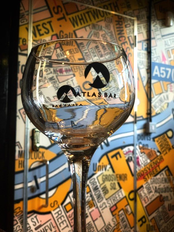 Atlas Bar Gin Goblets X4